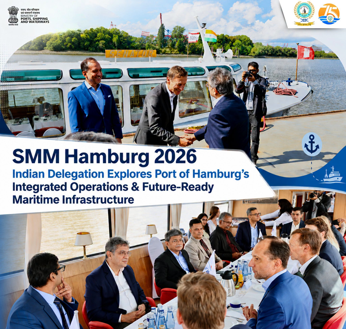  Secretary Ports & DGMA on tour to Port of Hamburg